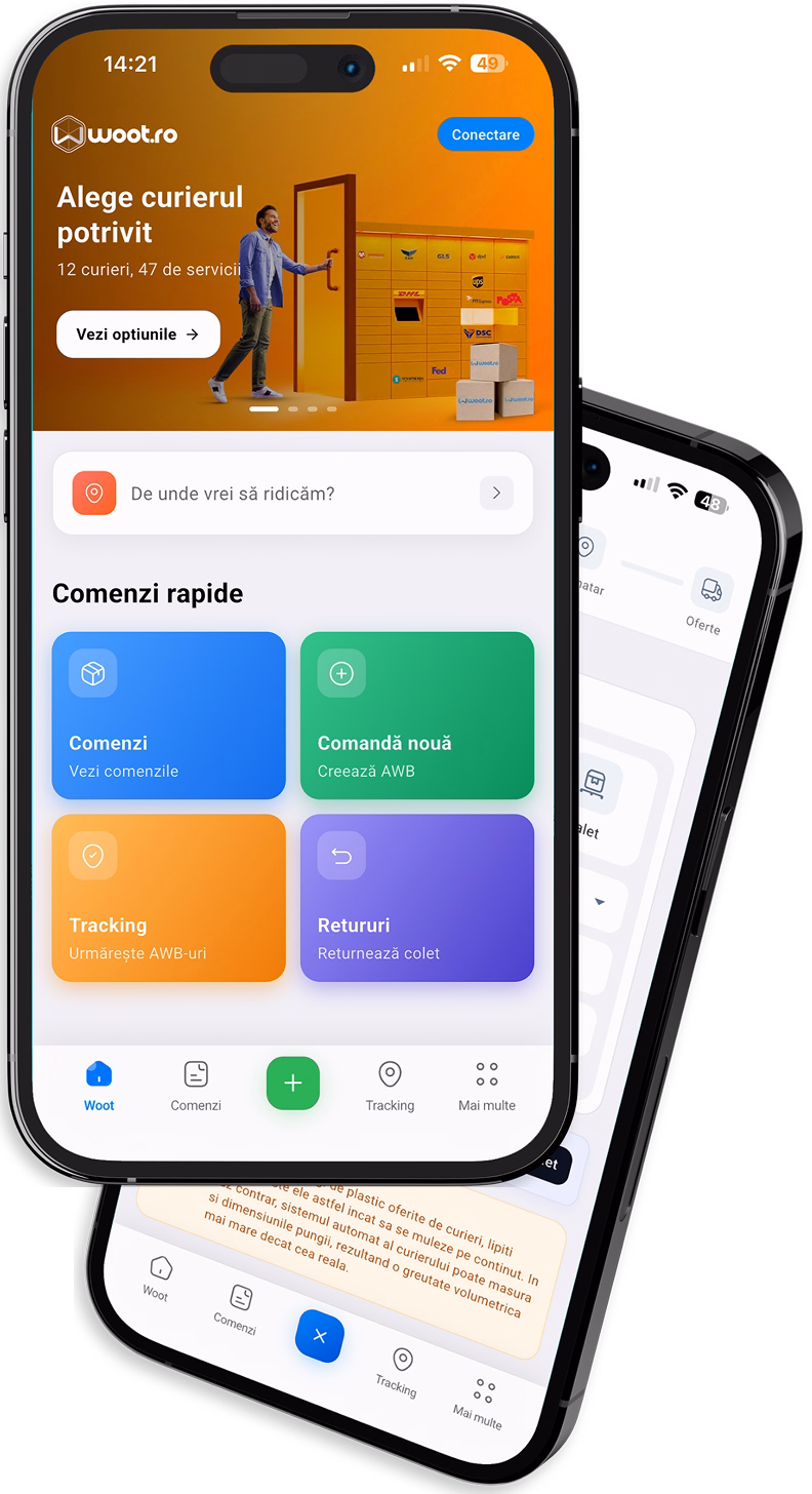 Aplicatia woot.ro pentru iOS si Android Aplicatia mobila woot.ro